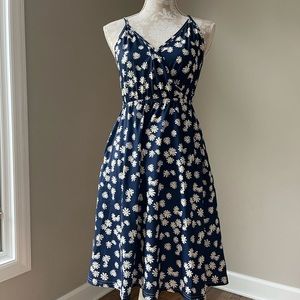 Summer Daisy Print Dress